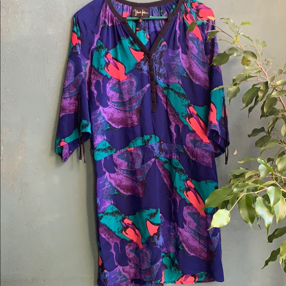 Yumi Kim Silk Dress - Picture 2 of 3